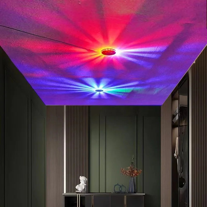 LED RGB MiNi Colorful Rotating Light