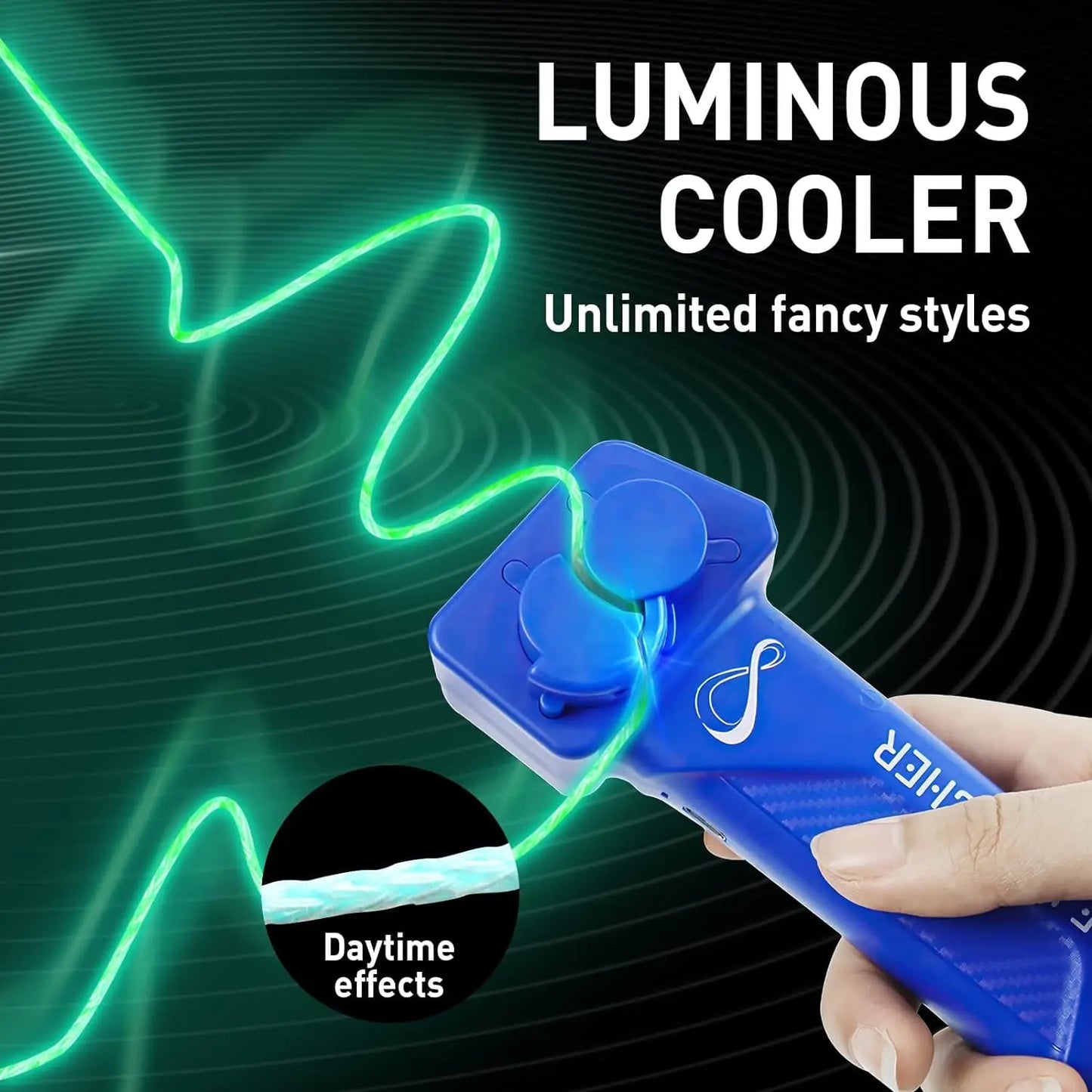 Glow in The Dark String Spin Launcher