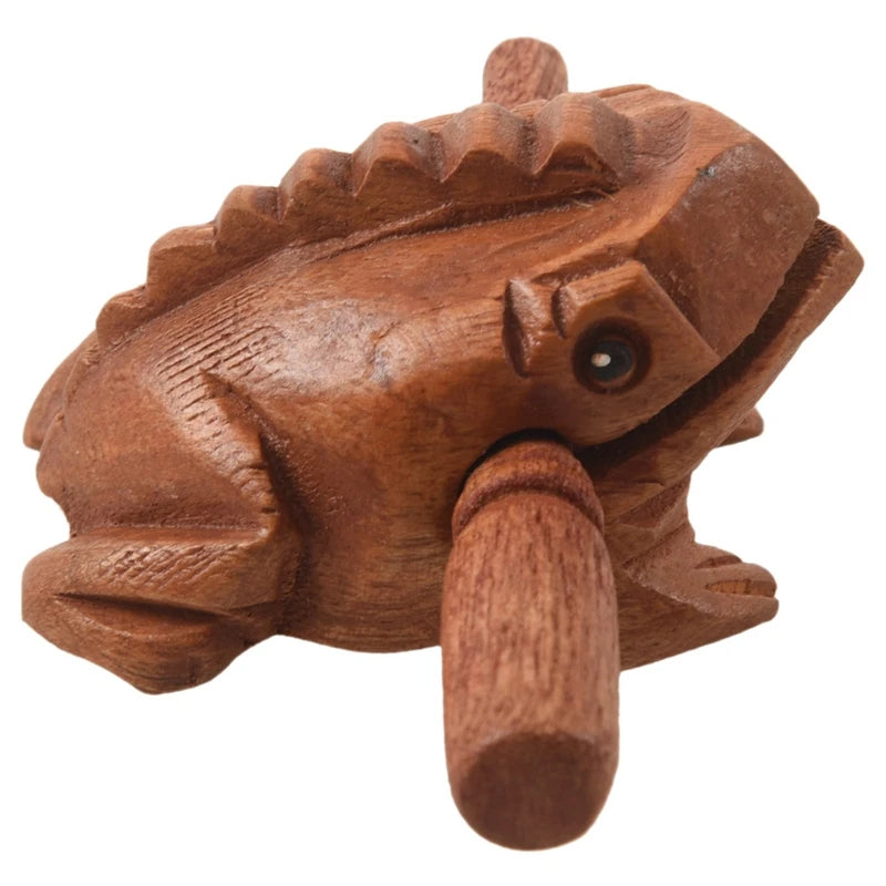 Wood Percussion Frog