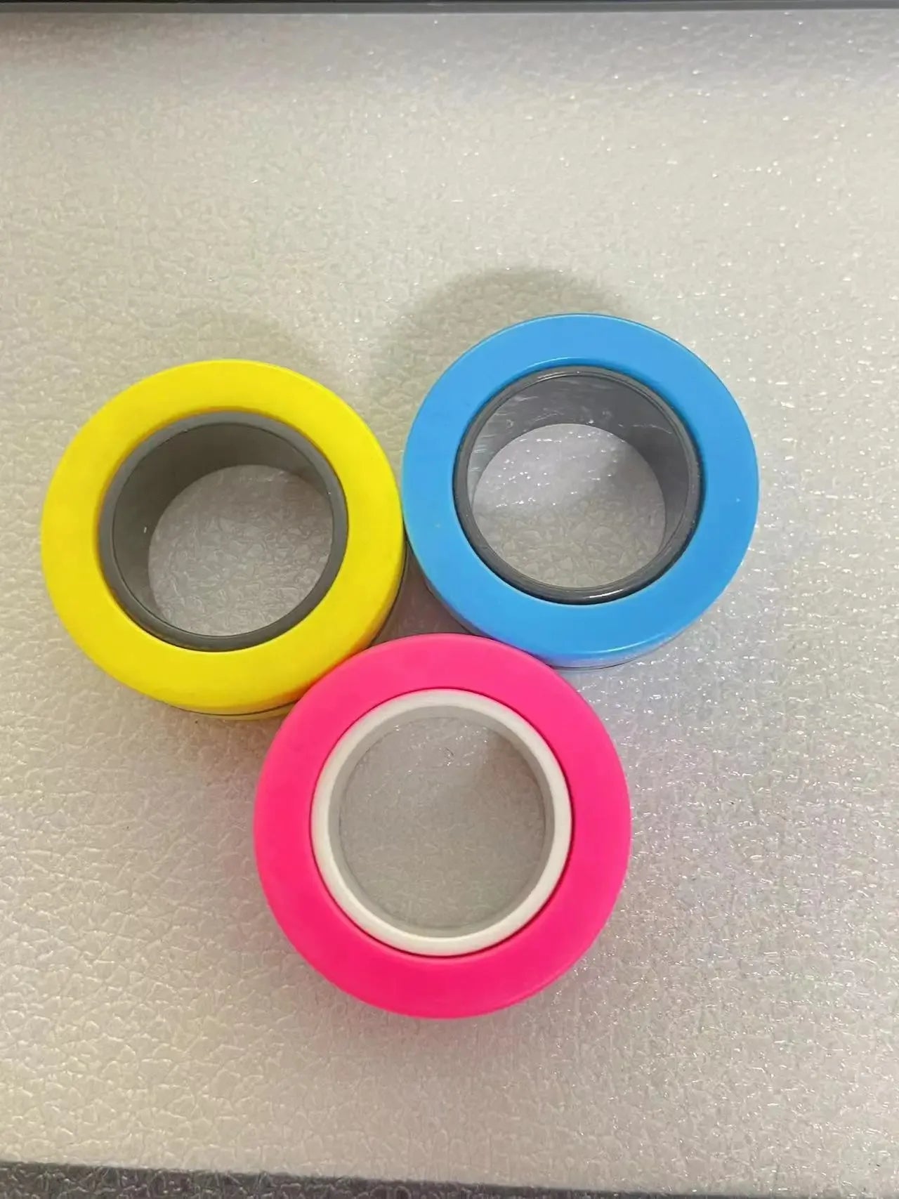 3pcs Magnetic Fidget Rings